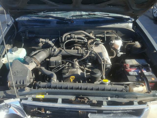 4TANL42N7VZ321593 - 1997 TOYOTA TACOMA GREEN photo 7