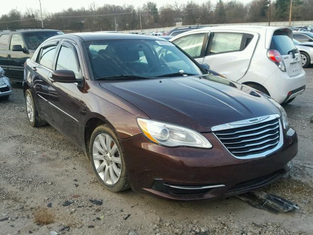 1C3CCBBB4DN666161 - 2013 CHRYSLER 200 TOURIN BURGUNDY photo 1