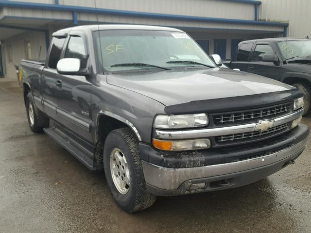 1GCEK19T0YE366820 - 2000 CHEVROLET SILVERADO GRAY photo 1