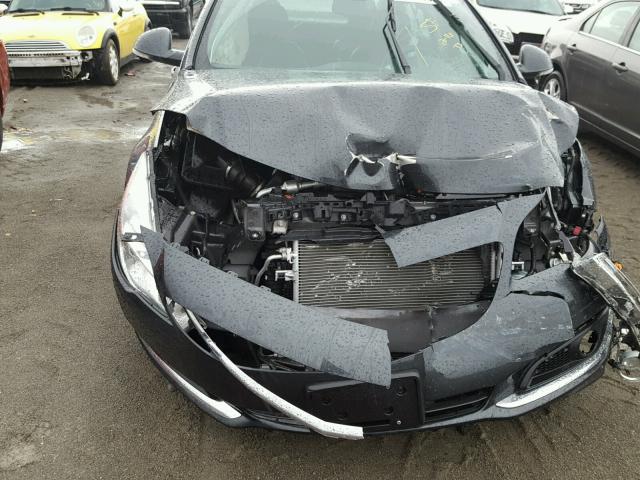 2G4GN5EX8E9210342 - 2014 BUICK REGAL PREM GRAY photo 9