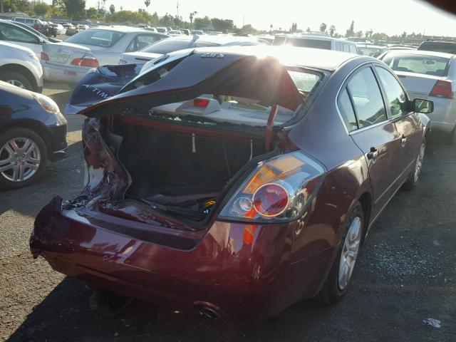 1N4AL2AP1BN496652 - 2011 NISSAN ALTIMA BAS BURGUNDY photo 4