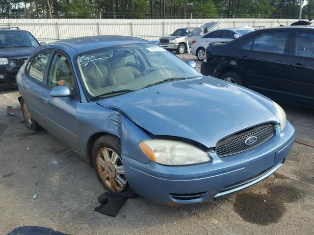 1FAFP56235A257219 - 2005 FORD TAURUS SEL BLUE photo 1