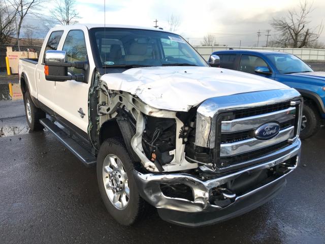 1FT8W3BT0FED47091 - 2015 FORD F350 SUPER WHITE photo 1