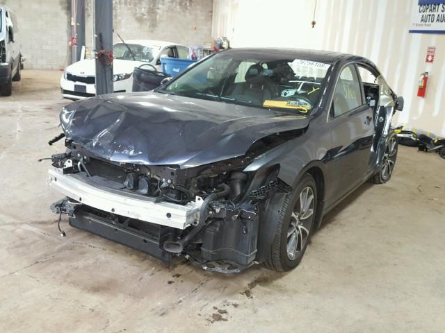 19UUB2F32GA011788 - 2016 ACURA TLX GRAY photo 2