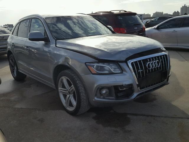 WA1MKAFP1AA014386 - 2010 AUDI Q5 PREMIUM SILVER photo 1