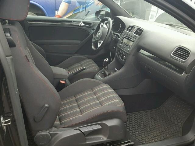 WVWEV7AJ3BW317469 - 2011 VOLKSWAGEN GTI BLACK photo 5