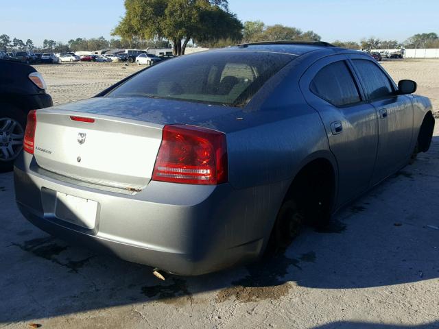 2B3KA43G87H865702 - 2007 DODGE CHARGER SE GRAY photo 4