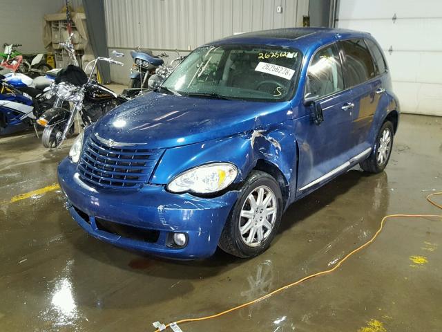 3A8FY58B58T246779 - 2008 CHRYSLER PT CRUISER BLUE photo 2