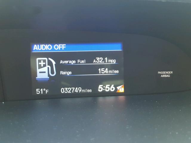 19XFB2F93EE261661 - 2014 HONDA CIVIC EXL BLACK photo 8