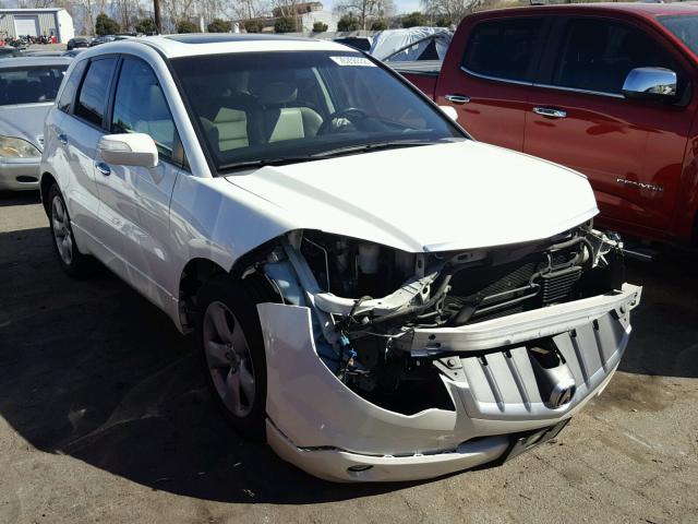 5J8TB18218A017576 - 2008 ACURA RDX WHITE photo 1