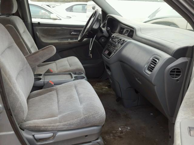 2HKRL18641H624515 - 2001 HONDA ODYSSEY EX GRAY photo 5