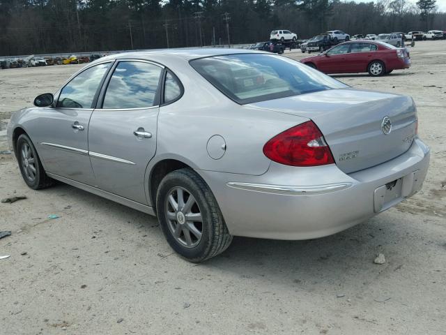 2G4WD582781135859 - 2008 BUICK LACROSSE C SILVER photo 3