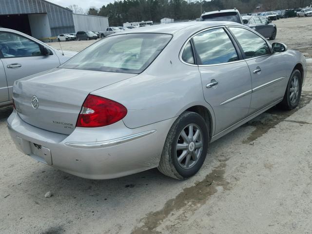 2G4WD582781135859 - 2008 BUICK LACROSSE C SILVER photo 4