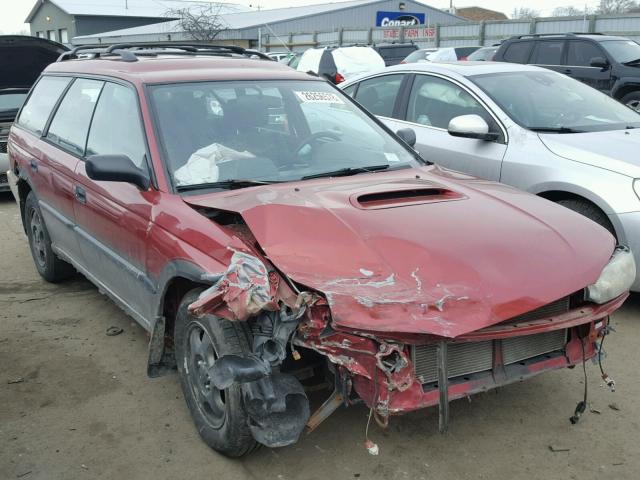 4S3BG6852V6636902 - 1997 SUBARU LEGACY OUT RED photo 1