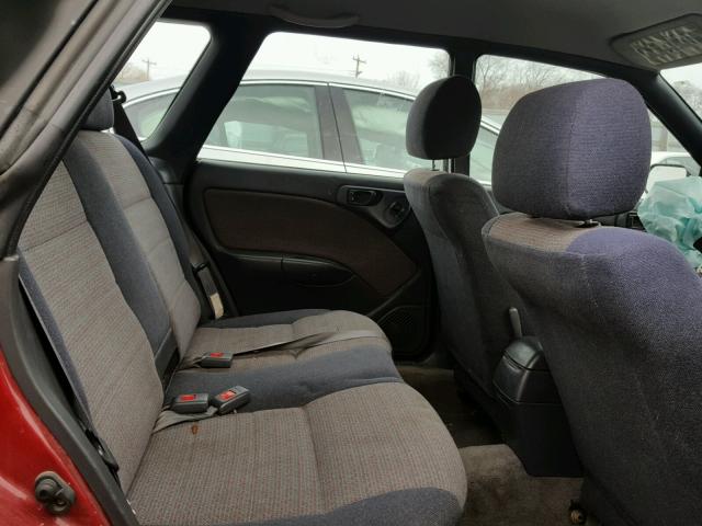 4S3BG6852V6636902 - 1997 SUBARU LEGACY OUT RED photo 6