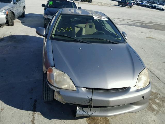 JHMZE13704T000509 - 2004 HONDA INSIGHT GRAY photo 9