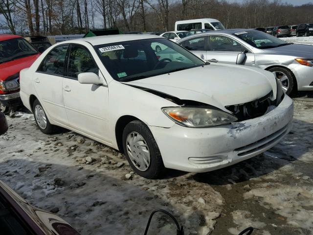 4T1BE32K04U306801 - 2004 TOYOTA CAMRY LE WHITE photo 1