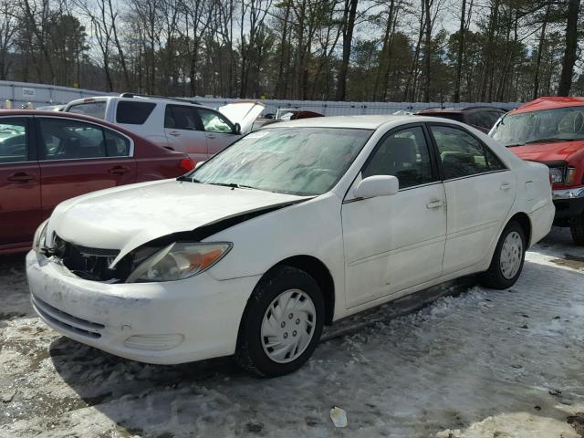 4T1BE32K04U306801 - 2004 TOYOTA CAMRY LE WHITE photo 2