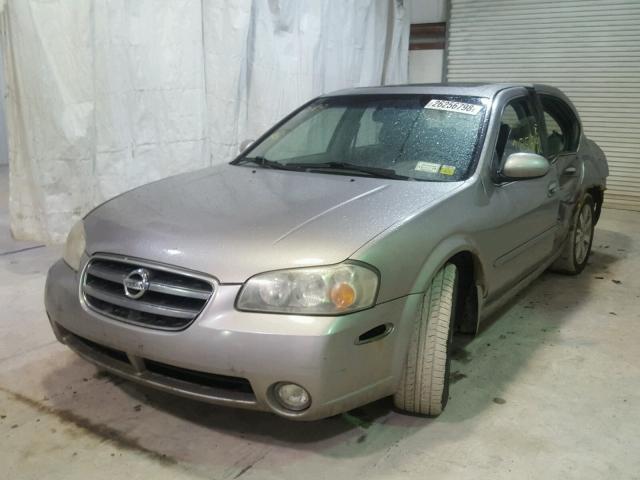 JN1DA31A43T418770 - 2003 NISSAN MAXIMA GLE GRAY photo 2