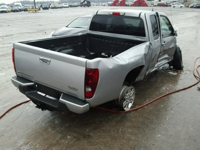 1GCJTCF96C8127246 - 2012 CHEVROLET COLORADO L SILVER photo 4