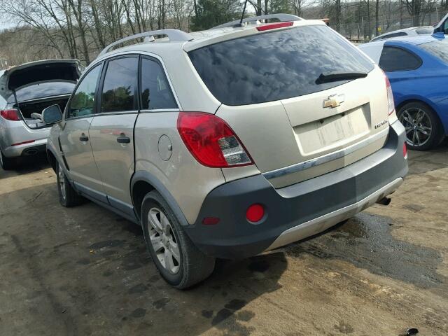 3GNAL1EK6DS601169 - 2013 CHEVROLET CAPTIVA LS BEIGE photo 3