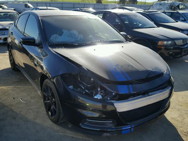 1C3CDFAA6FD311143 - 2015 DODGE DART SE BLACK photo 1