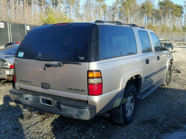 3GNFK16Z95G178984 - 2005 CHEVROLET SUBURBAN K GRAY photo 4