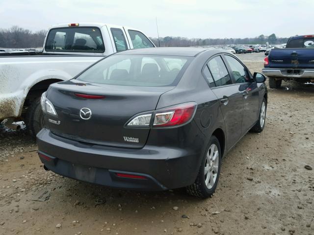 JM1BL1SF8A1262836 - 2010 MAZDA 3 I GRAY photo 4