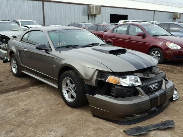 1FAFP40422F191040 - 2002 FORD MUSTANG GOLD photo 1