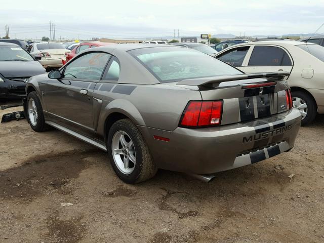 1FAFP40422F191040 - 2002 FORD MUSTANG GOLD photo 3