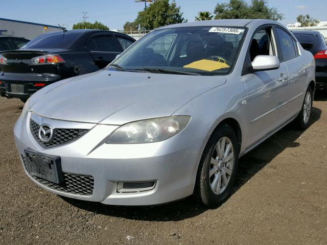 JM1BK32GX71660405 - 2007 MAZDA 3 I SILVER photo 2