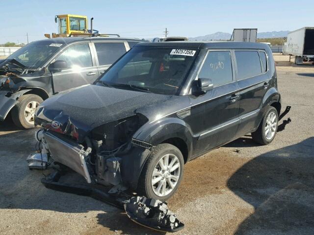 KNDJT2A61C7748052 - 2012 KIA SOUL + BLACK photo 2