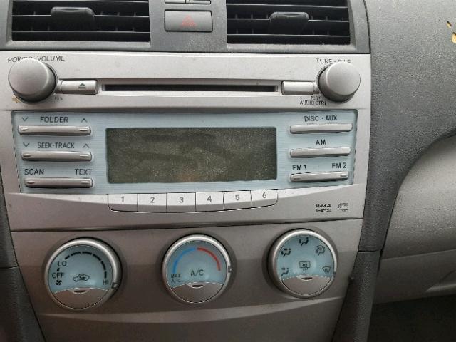 4T1BE46K27U120262 - 2007 TOYOTA CAMRY LE A Қызыл фото 9