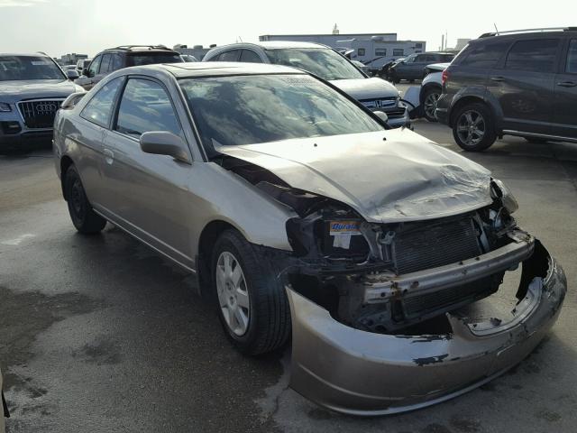 1HGEM22952L026355 - 2002 HONDA CIVIC EX Qızıl foto 1