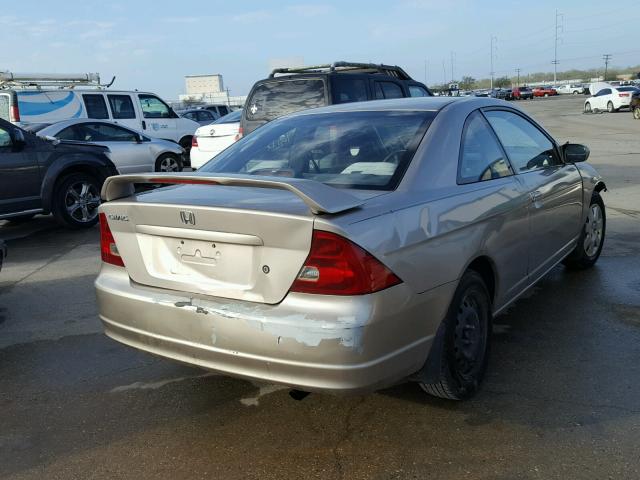 1HGEM22952L026355 - 2002 HONDA CIVIC EX Qızıl foto 4