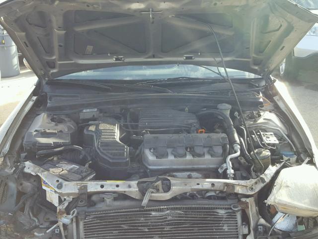 1HGEM22952L026355 - 2002 HONDA CIVIC EX Qızıl foto 7