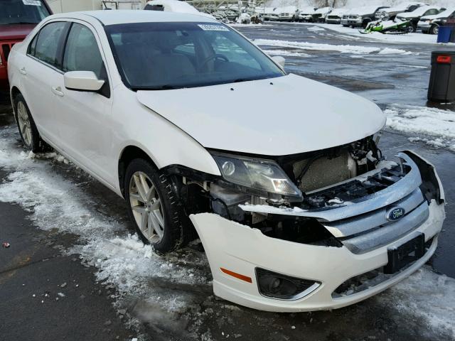 3FAHP0JG2CR132178 - 2012 FORD FUSION SEL WHITE photo 1