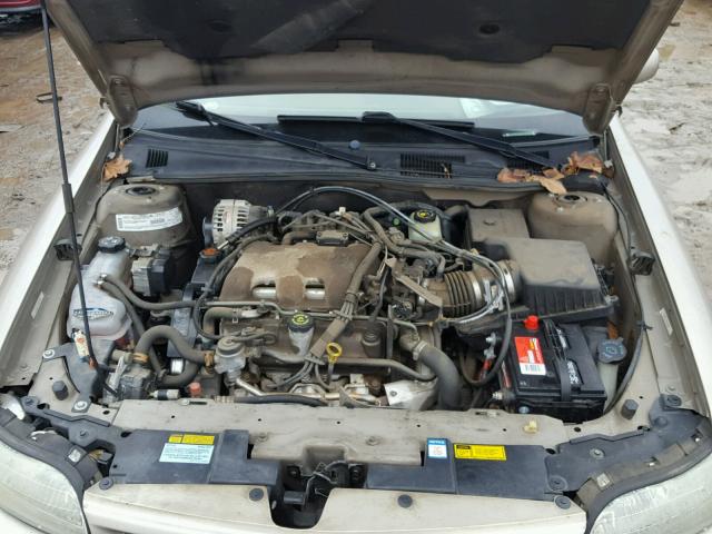 1G3NG52J7X6326972 - 1999 OLDSMOBILE CUTLASS GL 金色 照片 7