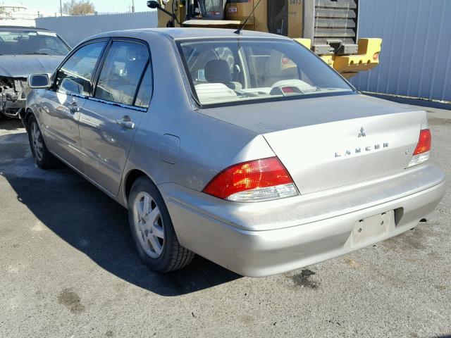 JA3AJ36E12U046209 - 2002 MITSUBISHI LANCER LS GOLD photo 3