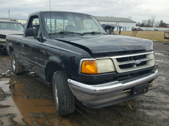 1FTCR10U9TTA71437 - 1996 FORD RANGER BLACK photo 1