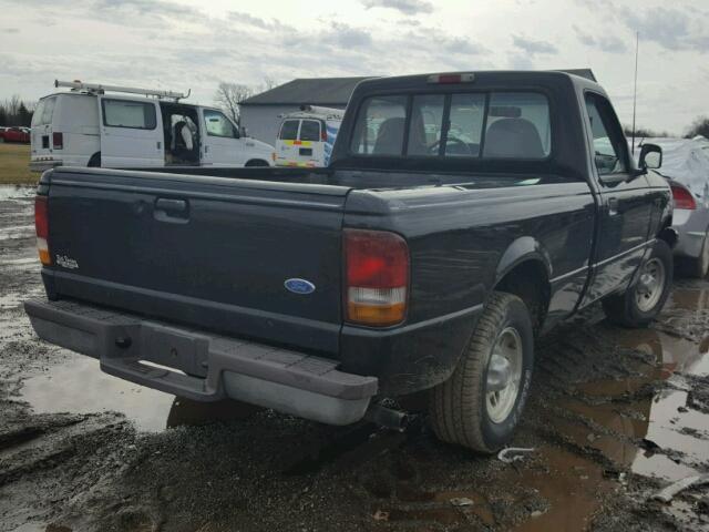 1FTCR10U9TTA71437 - 1996 FORD RANGER BLACK photo 4