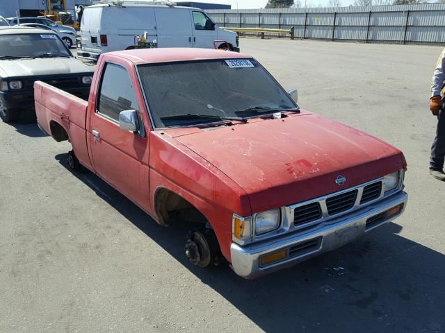 1N6SD11S7VC308868 - 1997 NISSAN TRUCK BASE RED photo 1