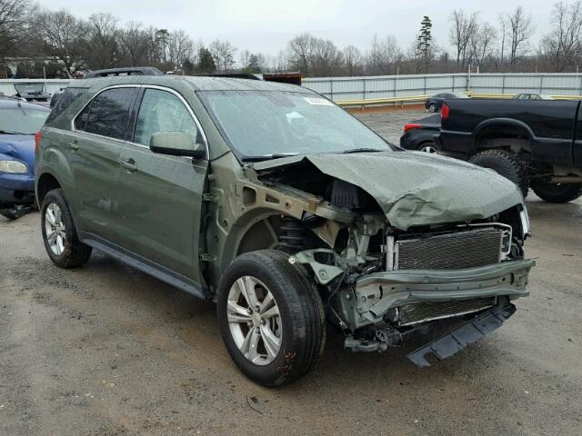 2GNALBEK8F6241538 - 2015 CHEVROLET EQUINOX LT GREEN photo 1