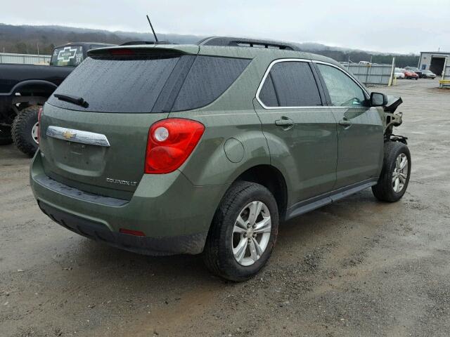 2GNALBEK8F6241538 - 2015 CHEVROLET EQUINOX LT GREEN photo 4