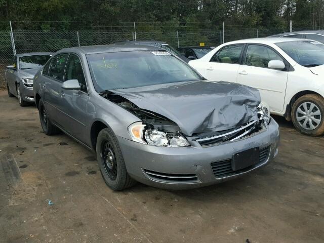 2G1WS551569374985 - 2006 CHEVROLET IMPALA POL GRAY photo 1