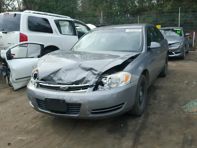 2G1WS551569374985 - 2006 CHEVROLET IMPALA POL GRAY photo 2