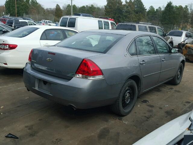 2G1WS551569374985 - 2006 CHEVROLET IMPALA POL GRAY photo 4