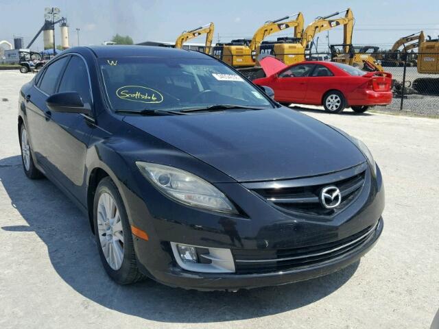 1YVHZ8CH3A5M15384 - 2010 MAZDA MAZDA6I BLACK photo 1