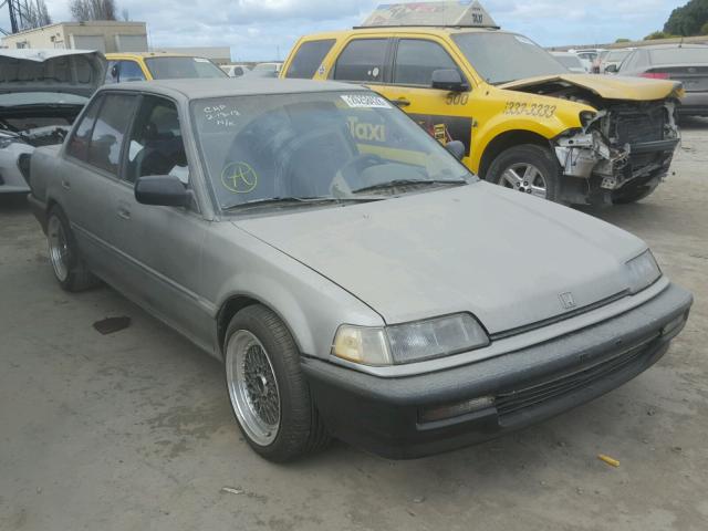 1HGED4666LA027121 - 1990 HONDA CIVIC EX SILVER photo 1