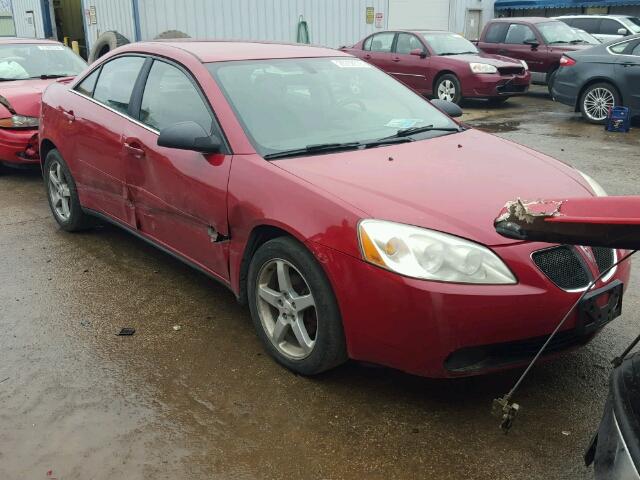 1G2ZG58NX74120590 - 2007 PONTIAC G6 BASE RED photo 1